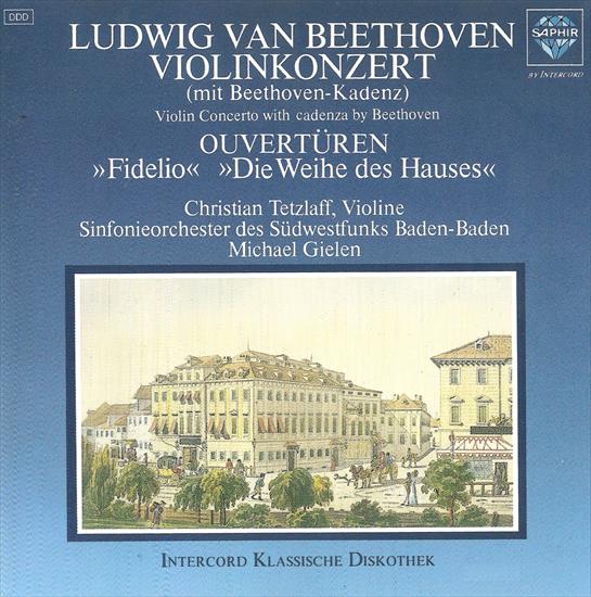 Muzyka poważna - Ludwig Van Beethoven - Violinkonzert _ Ouverturen 1990.jpg