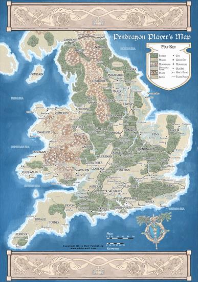 Pendragon - Pendragon The Great Pendragon Campaign Color Map.jpg